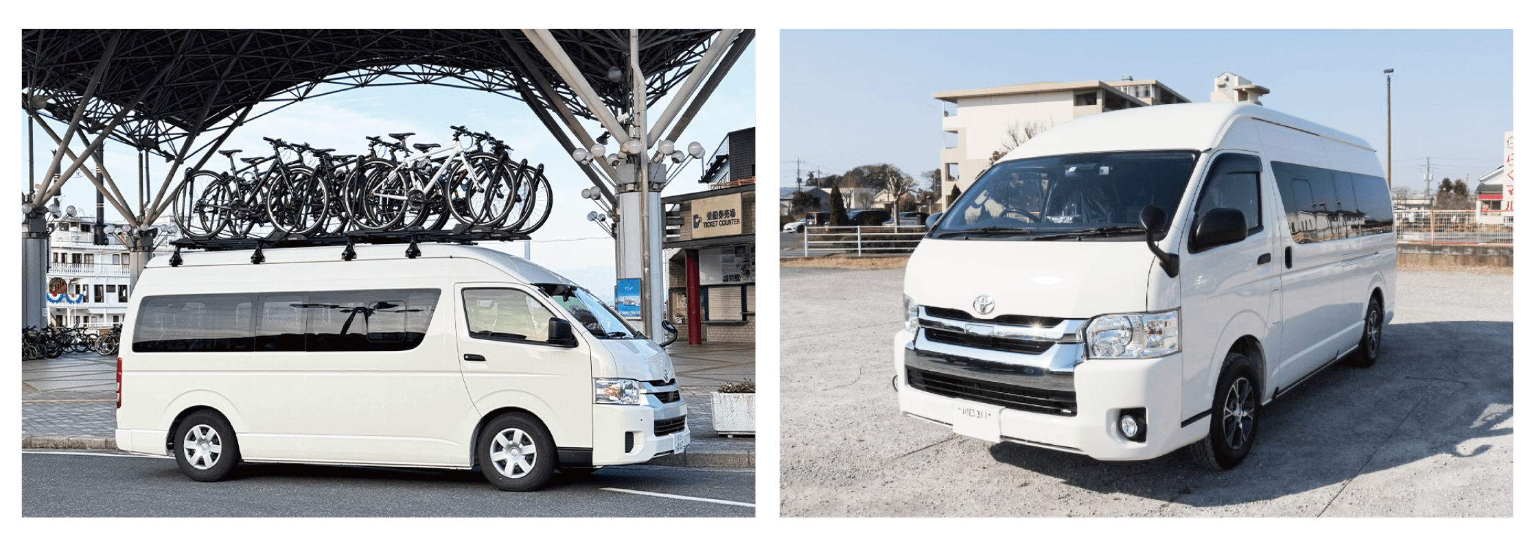 サポートカーの写真